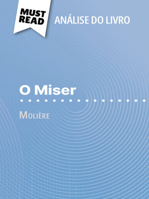 cover image of O Miser de Molière (Análise do livro)
